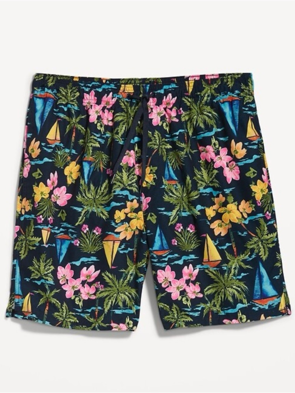 Old Navy - Men’s Large Swim Trunks - Paradise Graphics